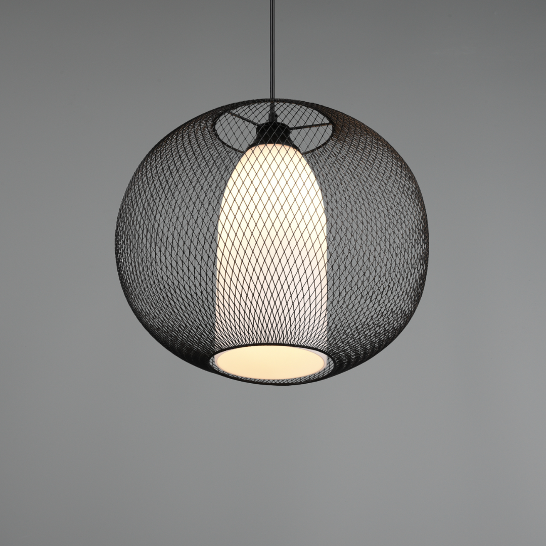 Lustra 1xE27 NovaField Suspendata 60W NEAGRA / SUSPENDATE Lighting Fixtures