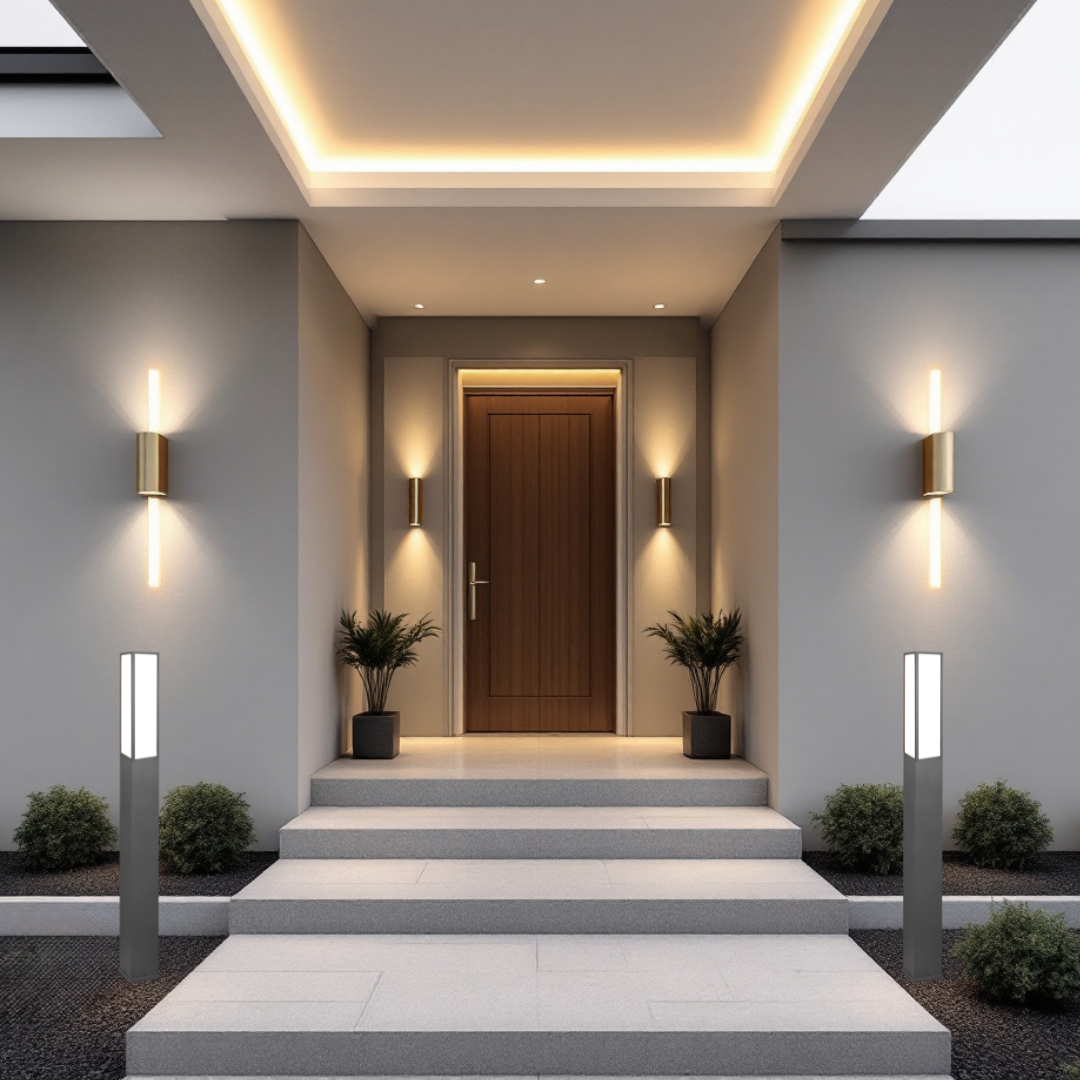 Stalp Ornamental De Gradina LED 15W 155CM FUERTE GARDEN POLE