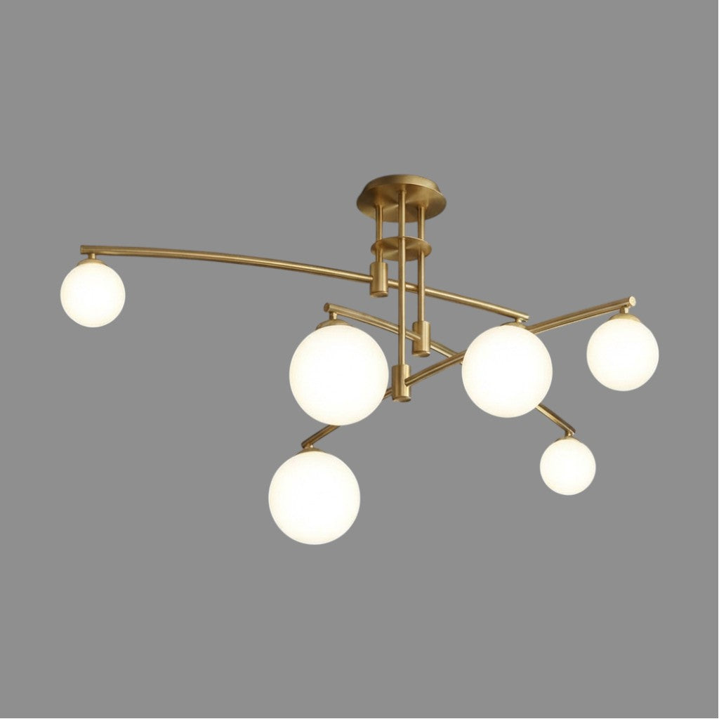 Lustra Abajur MATEO 6xE27 Gold