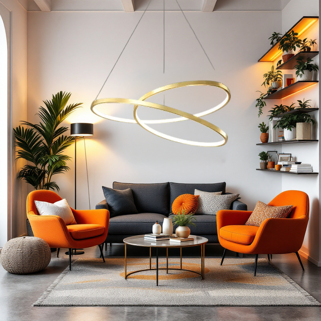 Lustra LED Aurie Suspendata Luméa AURIE / SUSPENDATE Lighting Fixtures