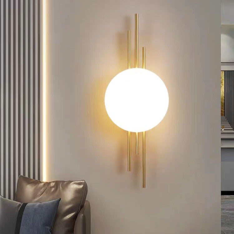 Aplica LED 20W Luxury Fine Lines Gold AURIE / APLICA PERETE / MINIMALIST DESIGN Wall Light Fixtures