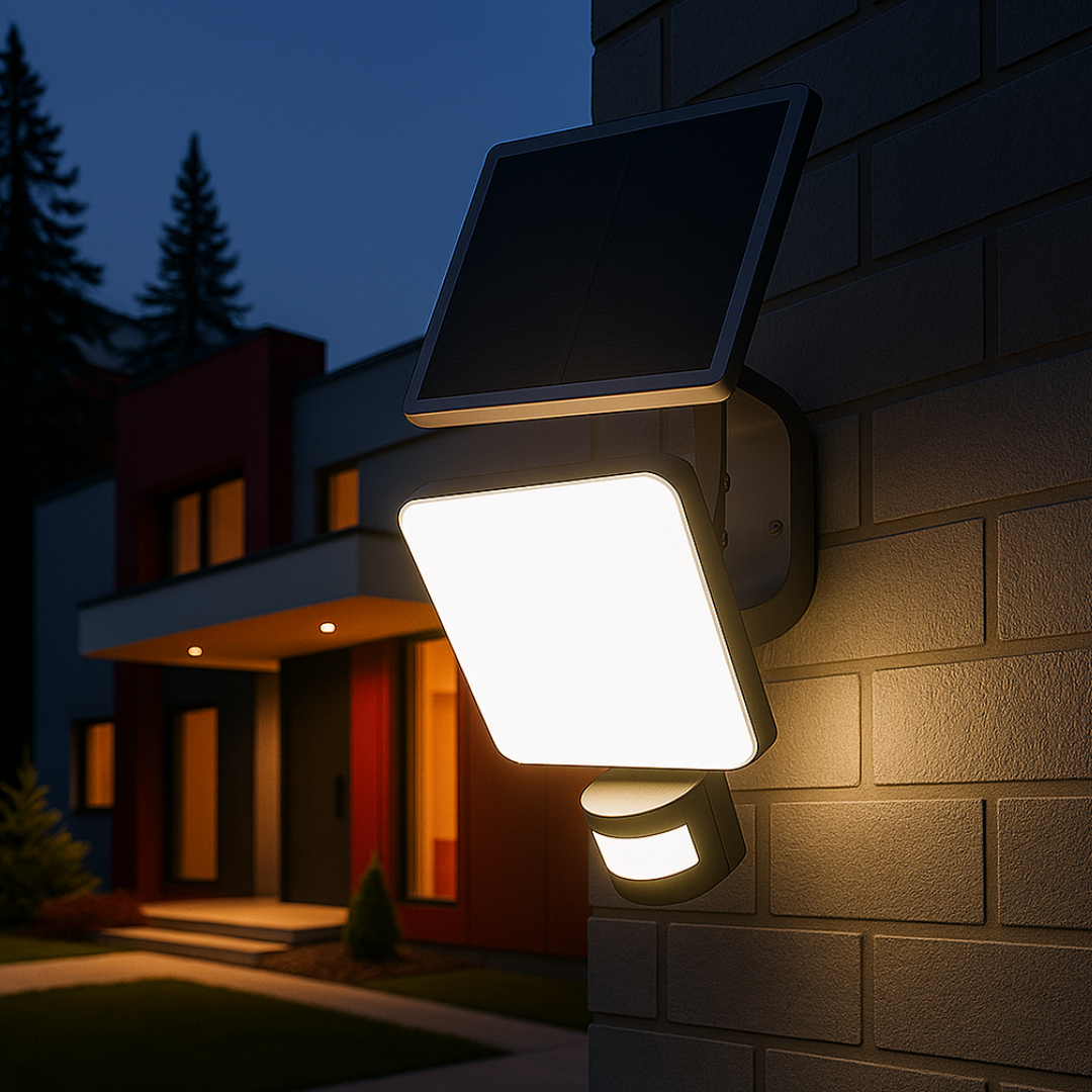 Aplica LED Exterior cu Panou Solar si Senzor APLICA SOLARA / ALBA Wall Light Fixtures