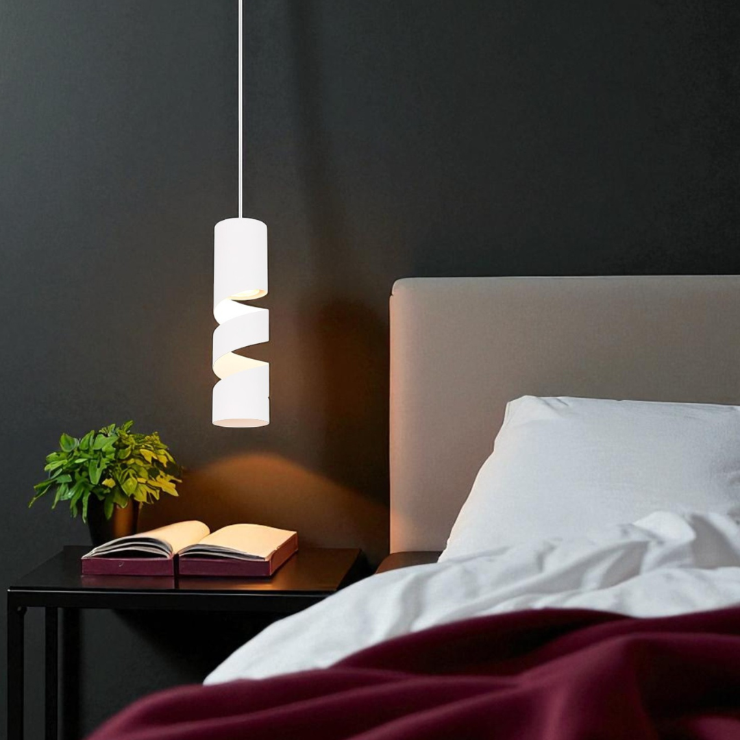 Pendul LED STREAM White 10W ALBA / LUXURY Lighting Fixtures