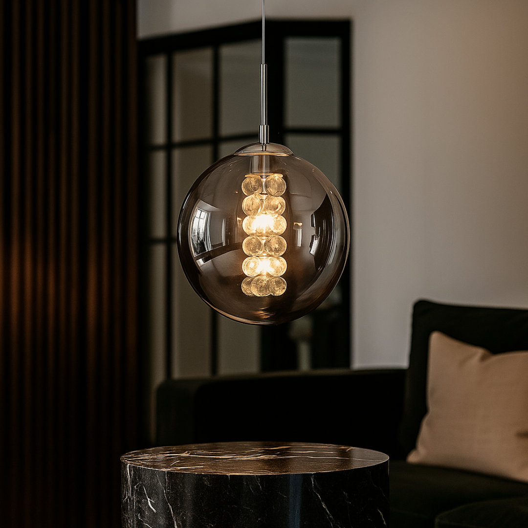 Pendul Abajur 1xG9 Chrome Chrome / SUSPENDATE