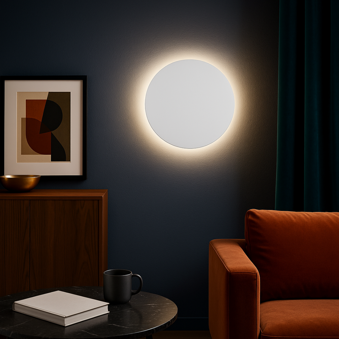 Aplica LED Interior PALERMO White ALBA / 12CM Wall Light Fixtures