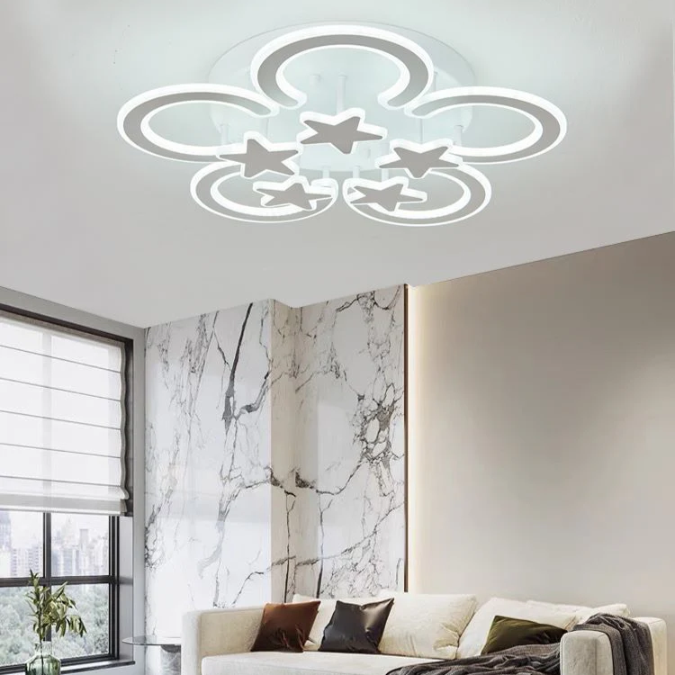 Lustra LED Maxi Moonlight Dreams Echivalent 800W Telecomanda ALBA / 50CM / KIDS Lighting Fixtures