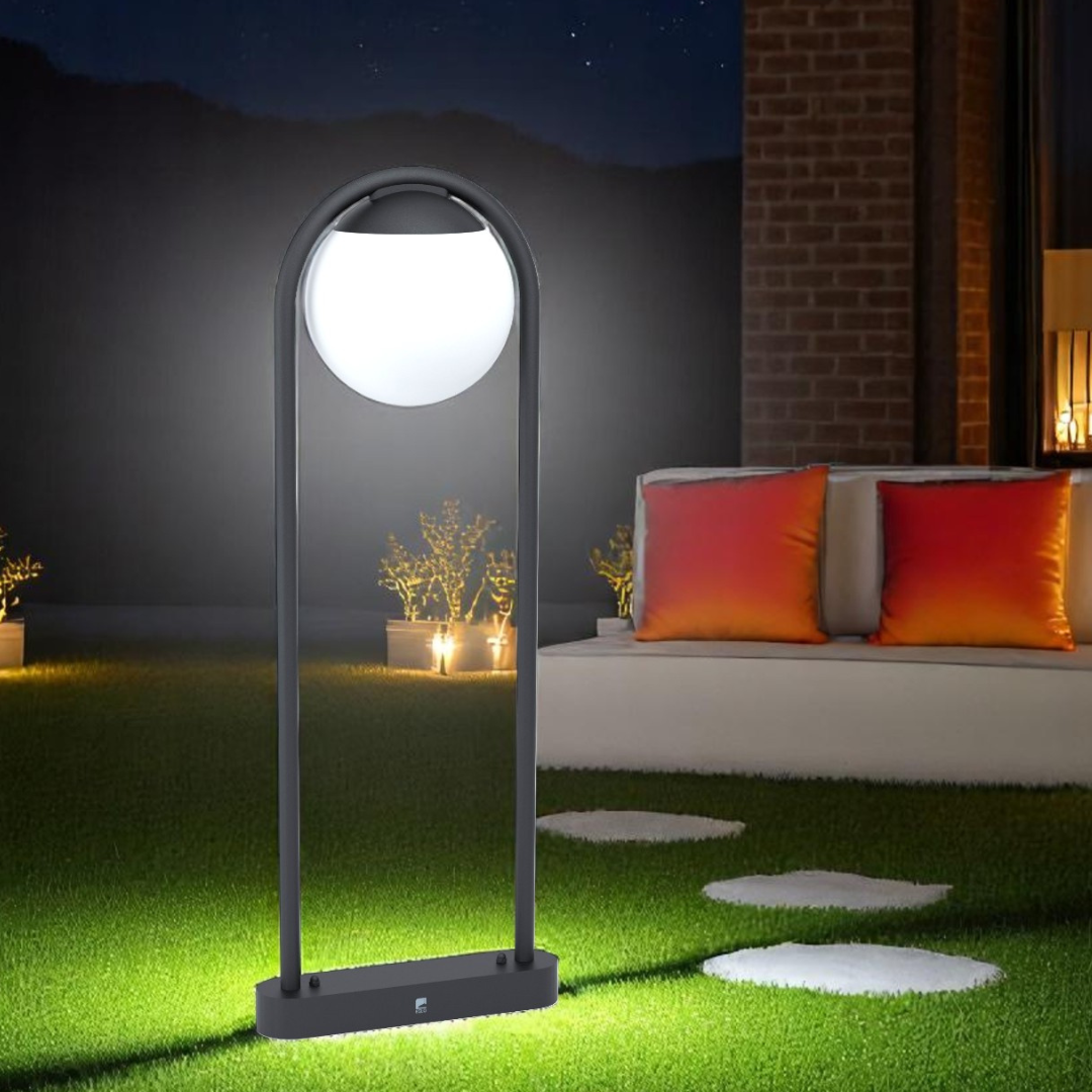 Stalp Ornamental de Gradina E27 IP44 98733 NEGRU / STALP ORNAMENTAL EXTERIOR LAMP