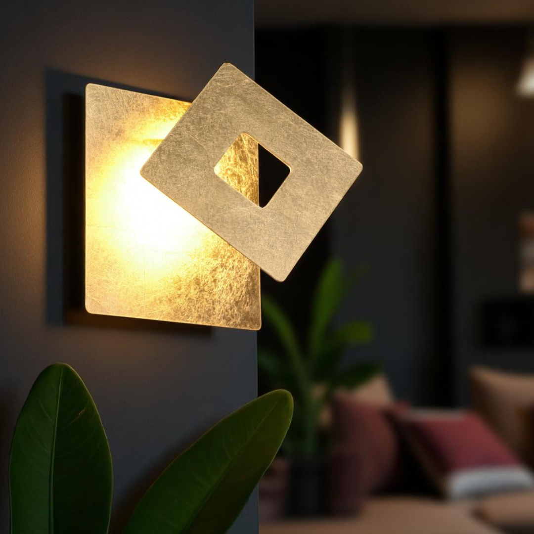 Aplica de Perete Gold LEANO Square AURIE / LUXURY Wall Light Fixtures