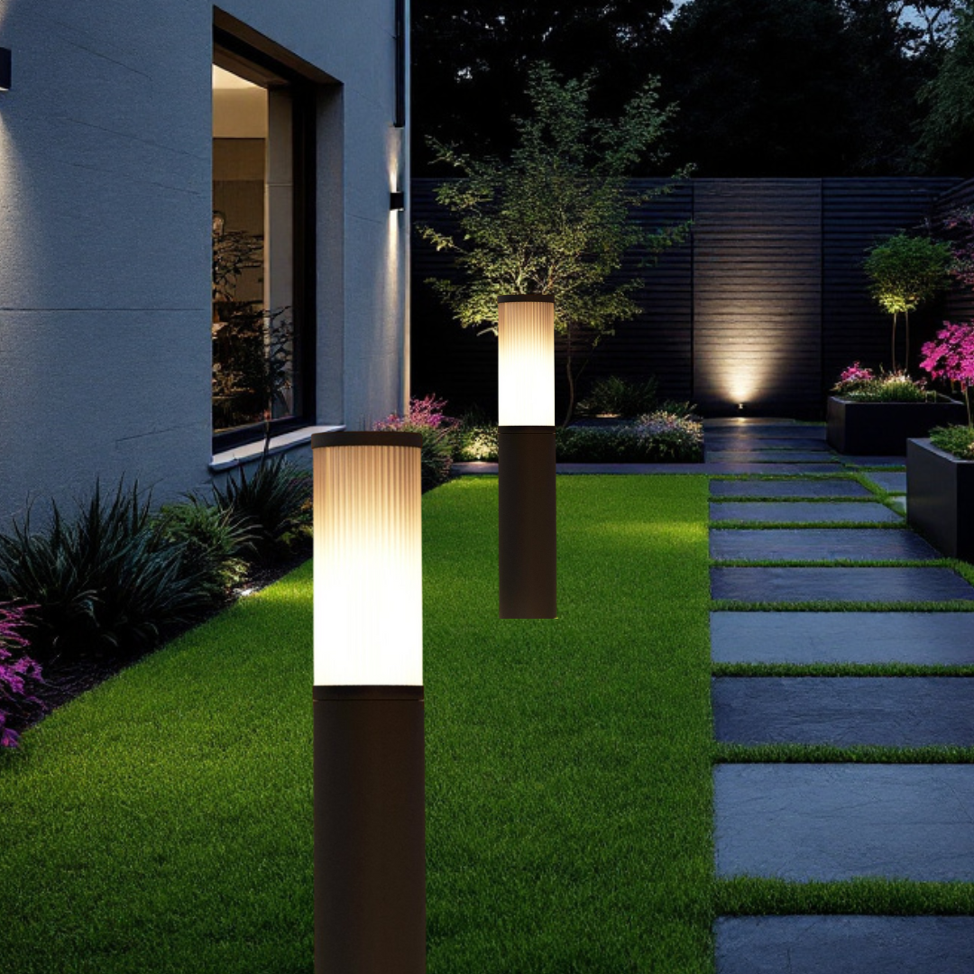 Stalp Ornamental De Gradina Negru 1xE27 IP54 901034 STALP ORNAMENTAL GARDEN POLE