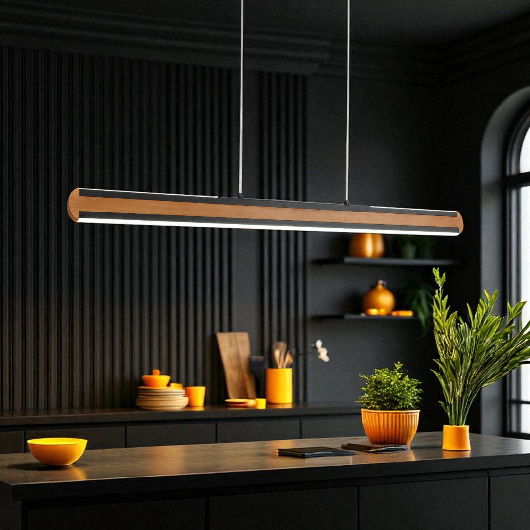 Lustra LED Suspendata DEACON LEMN / SUSPENDATE Lighting Fixtures