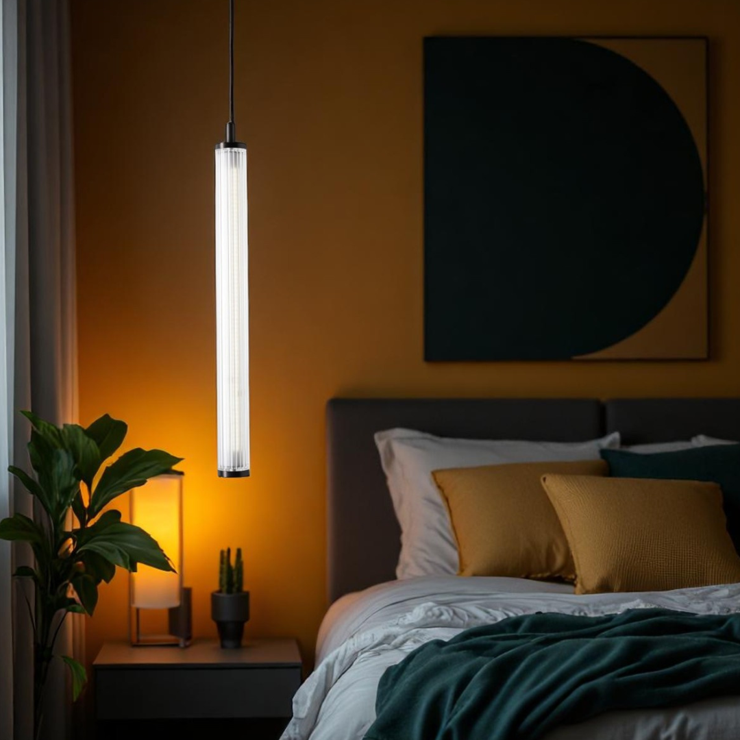 Pendul LED Black Sticla Stilo NEAGRA / NORDIC Lighting Fixtures