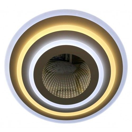 Lustra Led 174W Round 3D Levels Telecomanda Lighting Fixtures