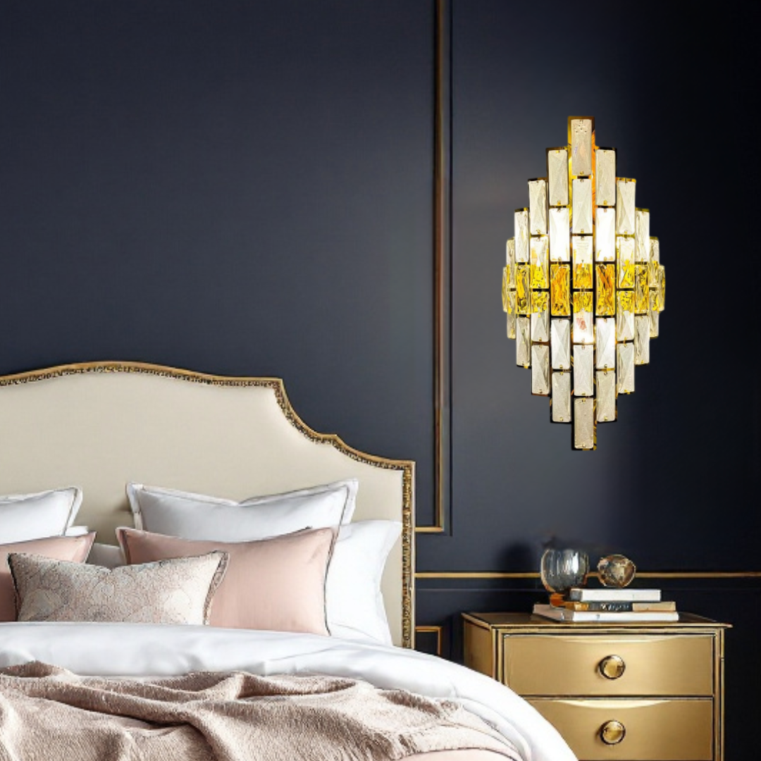 Aplica de Perete 3XE14 Bijou Royale AURIU / CRISTAL / APLICA PERETE Wall Light Fixtures