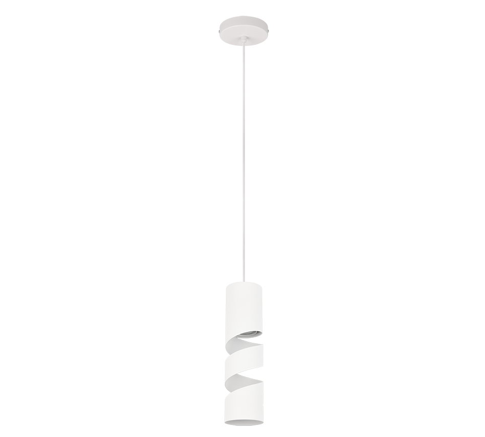 Pendul LED STREAM White 1xGU10 ALBA / LUXURY Lighting Fixtures