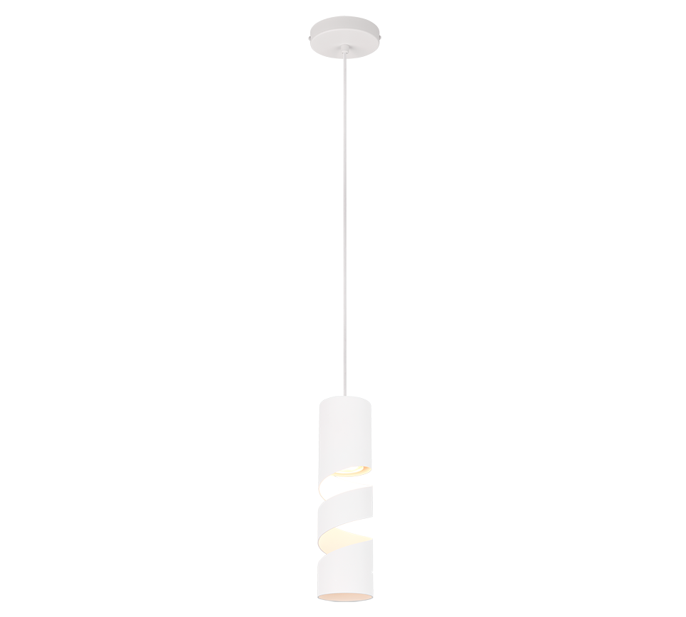 Pendul LED STREAM White 1xGU10 ALBA / LUXURY Lighting Fixtures