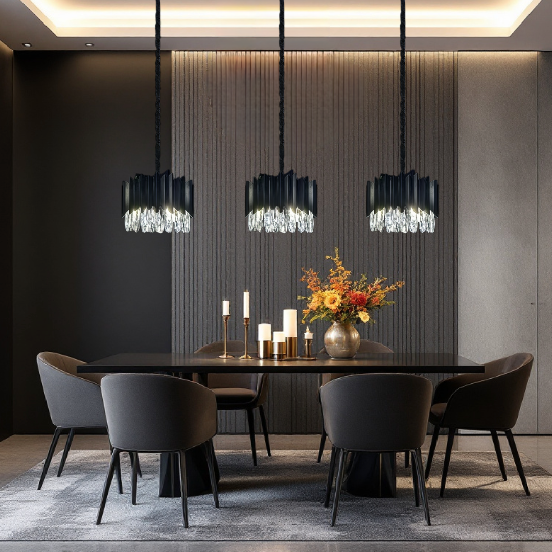 Candelabru Cristal 4xE14 Black Extravaganza NEAGRA / 35X26CM / CRISTAL Chandeliers Crystal