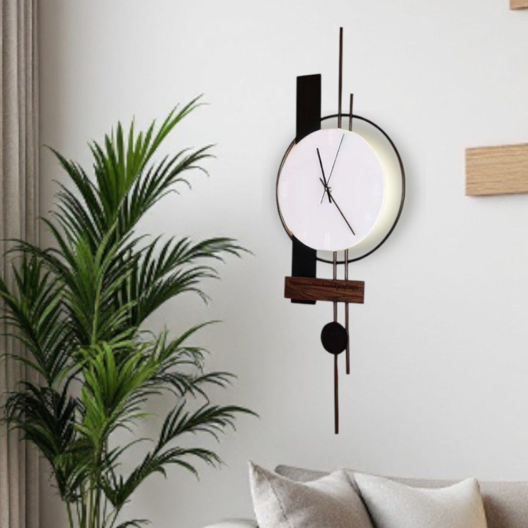 Aplica LED cu Ceas Chronos Point AL260-1 APLICA PERETE Wall Light Fixtures