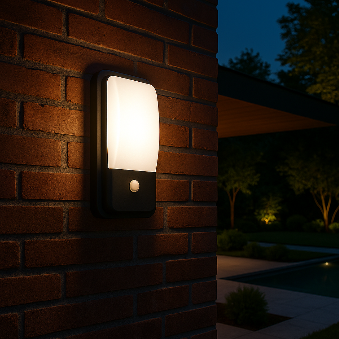 Aplica LED Exterior 20W cu Senzor BG38-00402 APLICA PERETE / NEAGRA Lighting Fixtures