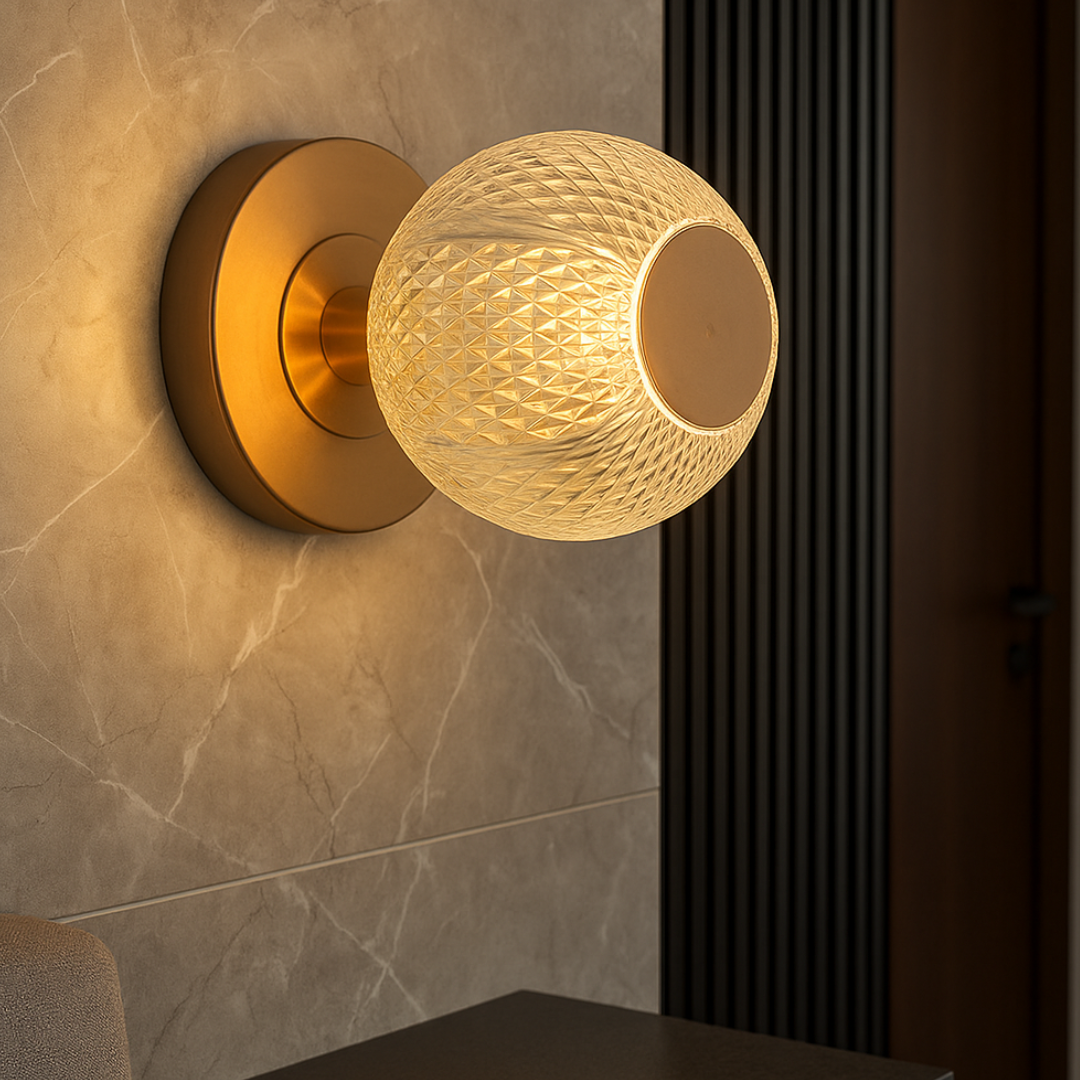 Aplica Perete 1xG9 Gold AURIE / ABAJUR / APLICA PERETE Wall Light Fixtures