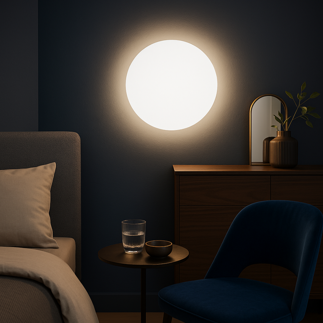 Aplica LED Interior PALERMO White ALBA / 12CM Wall Light Fixtures