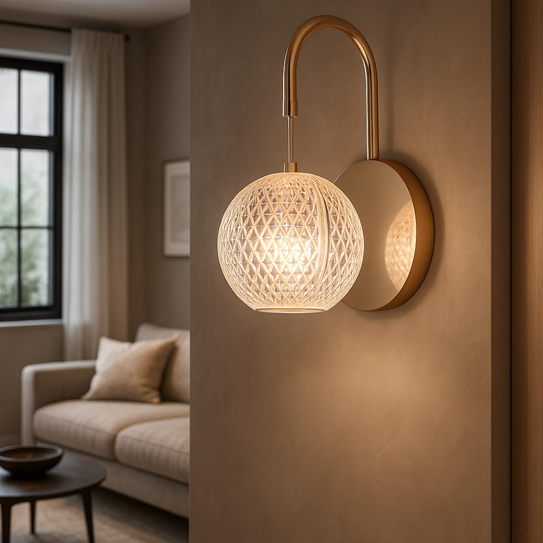 Aplica Perete 1xG9 Gold AURIE / ABAJUR / APLICA PERETE Wall Light Fixtures