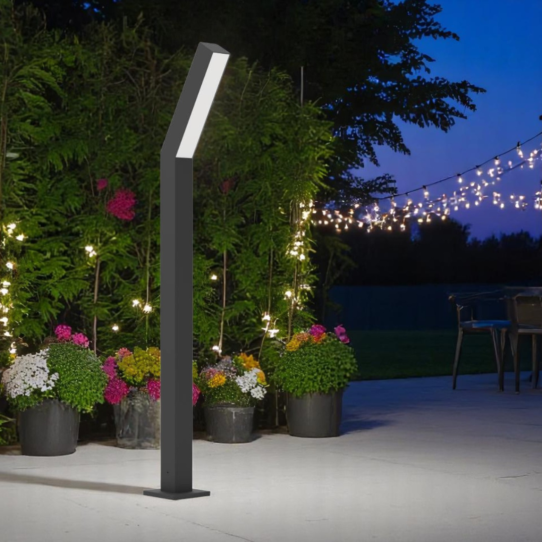 Slalp LED 790mm Ornamental 2X4.5W IP44 900993 NEAGRA / STALP ORNAMENTAL / ALB CALD EXTERIOR LAMP