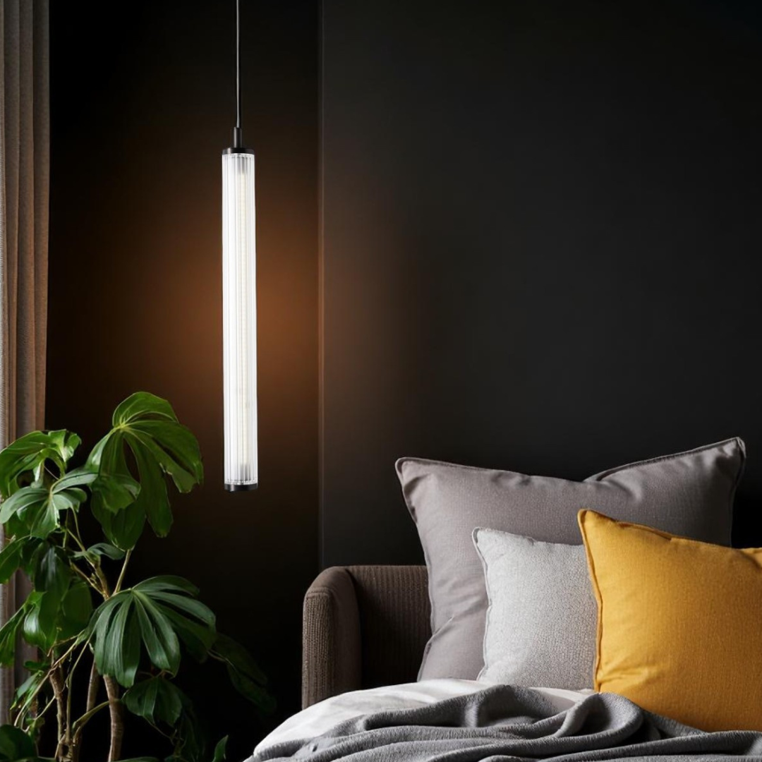 Pendul LED Black Sticla Stilo NEAGRA / NORDIC Lighting Fixtures