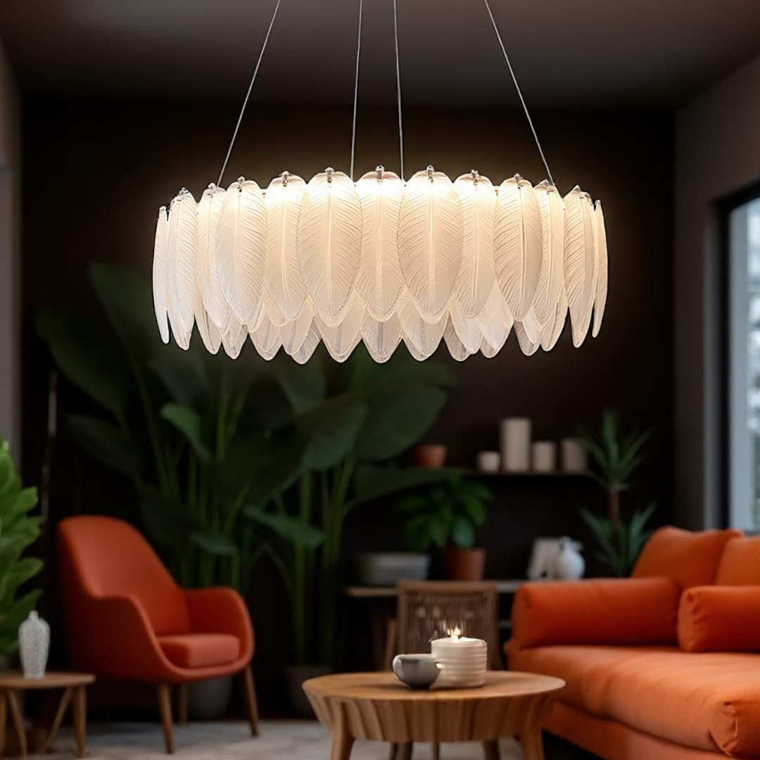 Lustra Suspendata 50CM Meili Chrome CHROME Chandeliers