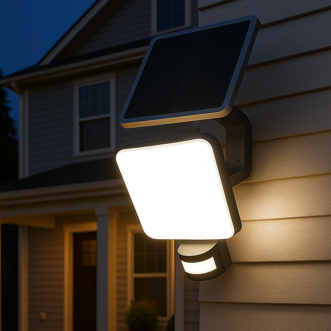 Aplica LED Exterior cu Panou Solar si Senzor APLICA SOLARA / ALBA Wall Light Fixtures