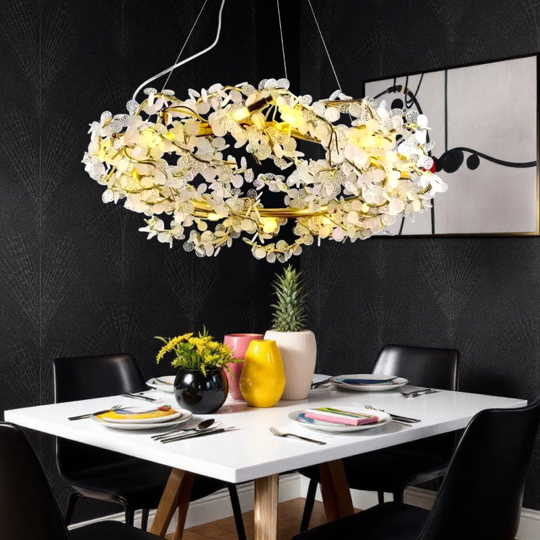 Candelabru LED Cristal Fleur Chandeliers Crystal