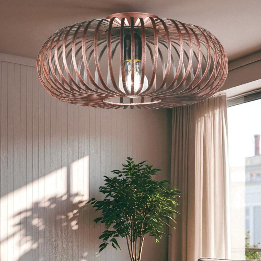 Lustra Cupru 1xE27 JOHANN CUPRU / VINTAGE SI RETRO DESIGN Lighting Fixtures