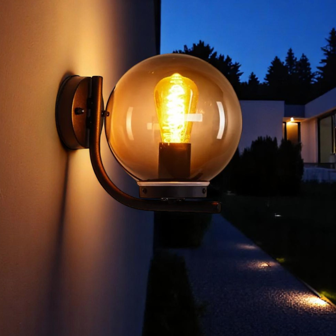 Aplica TAVERNA 1xE27 IP44 99586 APLICA PERETE / NEAGRA Lighting Fixtures