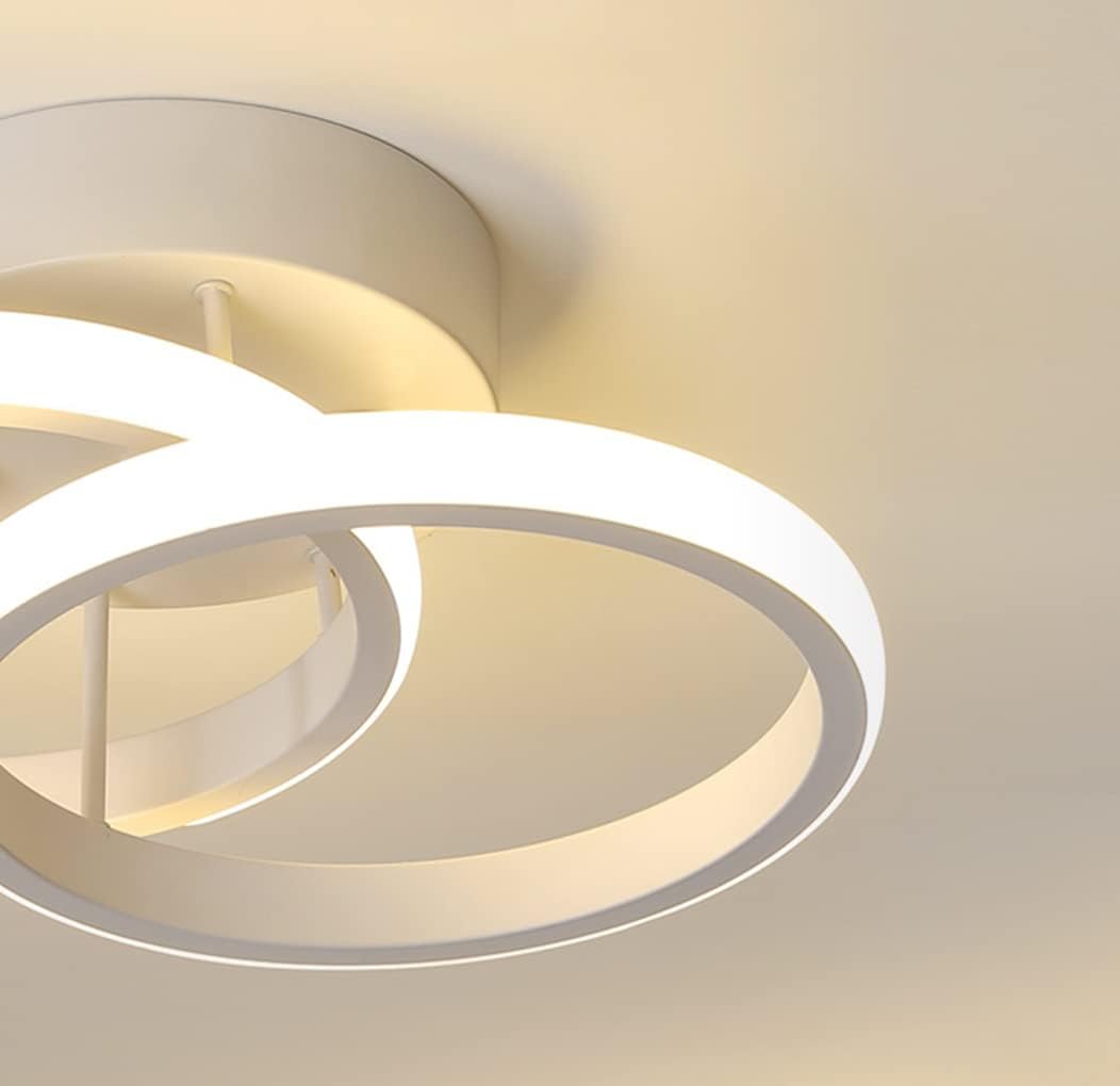 Lustra Led 28W Two Circle Echivalent 200W Lighting Fixtures