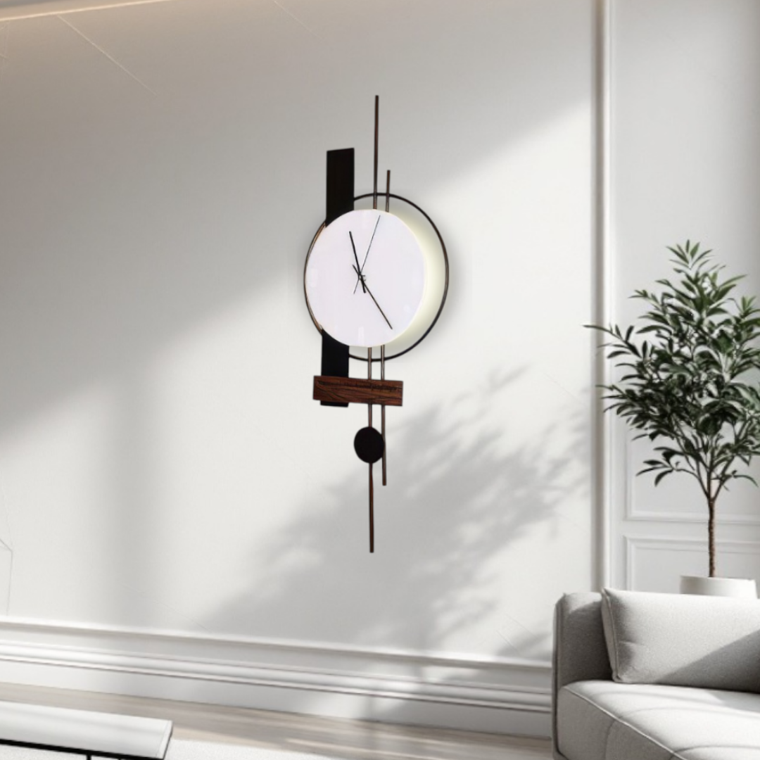 Aplica LED cu Ceas Chronos Point AL260-1 APLICA PERETE Wall Light Fixtures