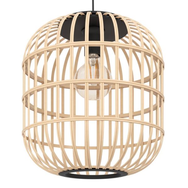 Pendul BORDESLEY Nature 110CM LEMN / VINTAGE SI RETRO DESIGN Lighting Fixtures