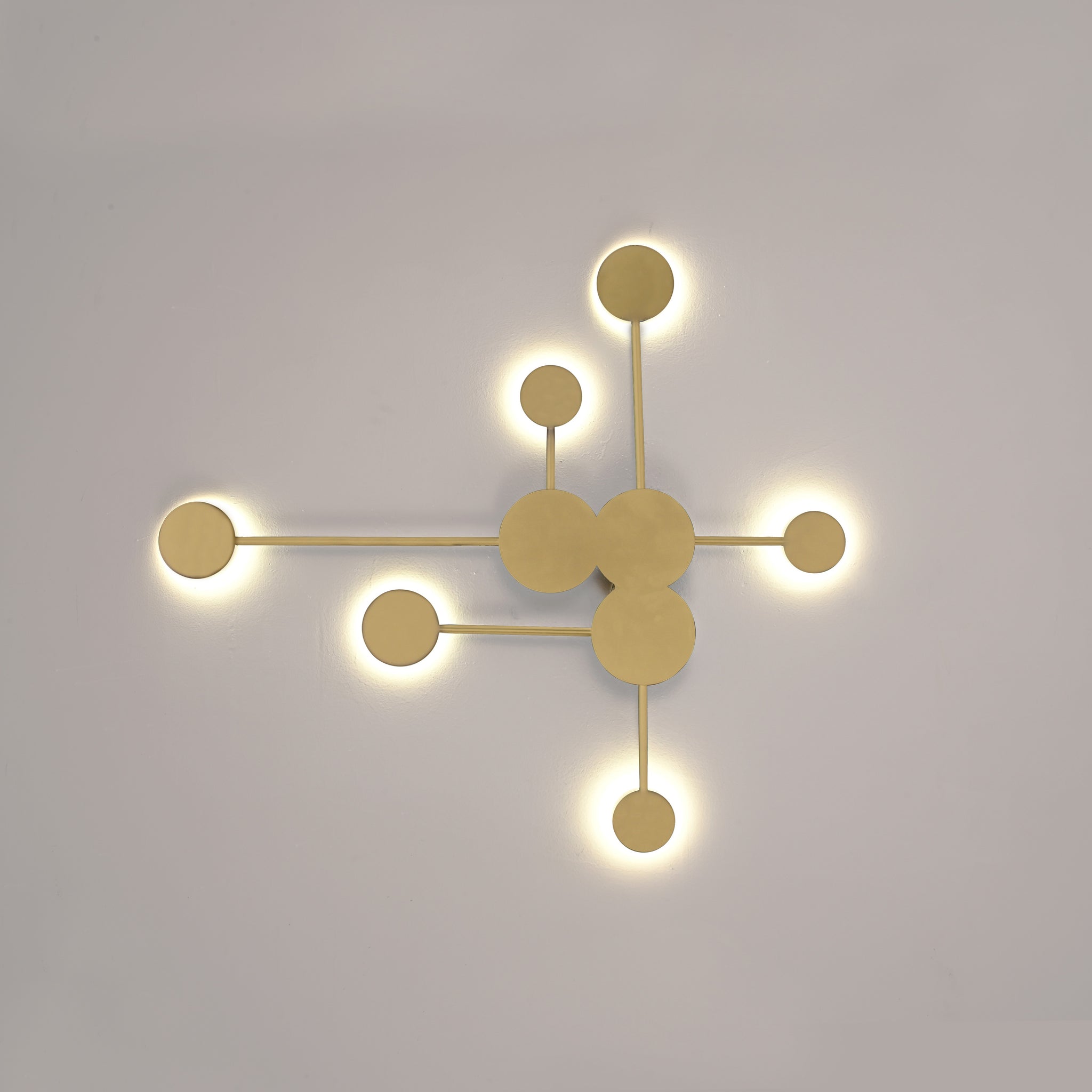 Aplica LED VIEZZA Gold Echivalent 350W Telecomanda