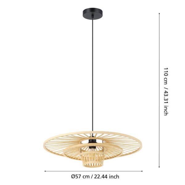 Pendul LYDNEY Wood 110CM