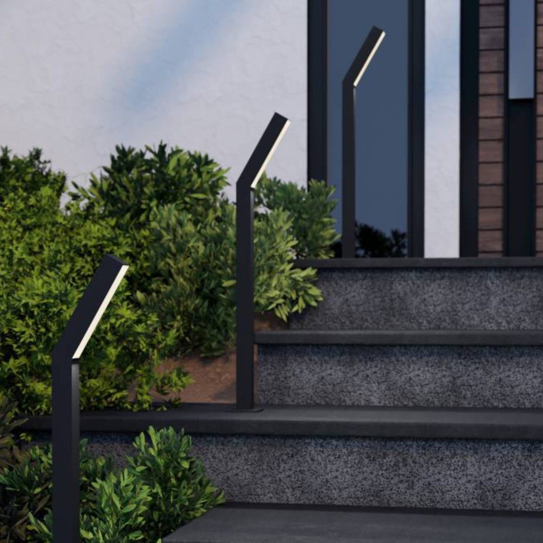 Slalp LED 790mm Ornamental 2X4.5W IP44 900993 NEAGRA / STALP ORNAMENTAL / ALB CALD EXTERIOR LAMP