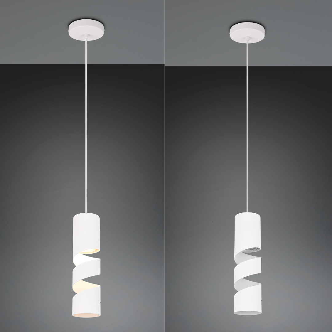 Pendul LED STREAM White 10W ALBA / LUXURY Lighting Fixtures