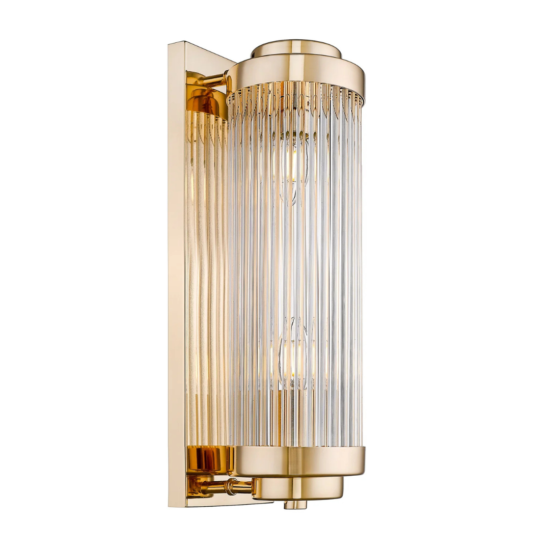 Aplica Perete Gold Luxury Reglabila 2XE14 AURIE / CRISTAL / APLICA PERETE Wall Light Fixtures