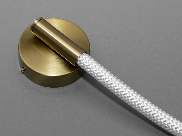 Aplica LED Nordic Style Light Rope Tube R9158/1 Gold AURIE / APLICA PERETE / MINIMALIST DESIGN Wall Light Fixtures