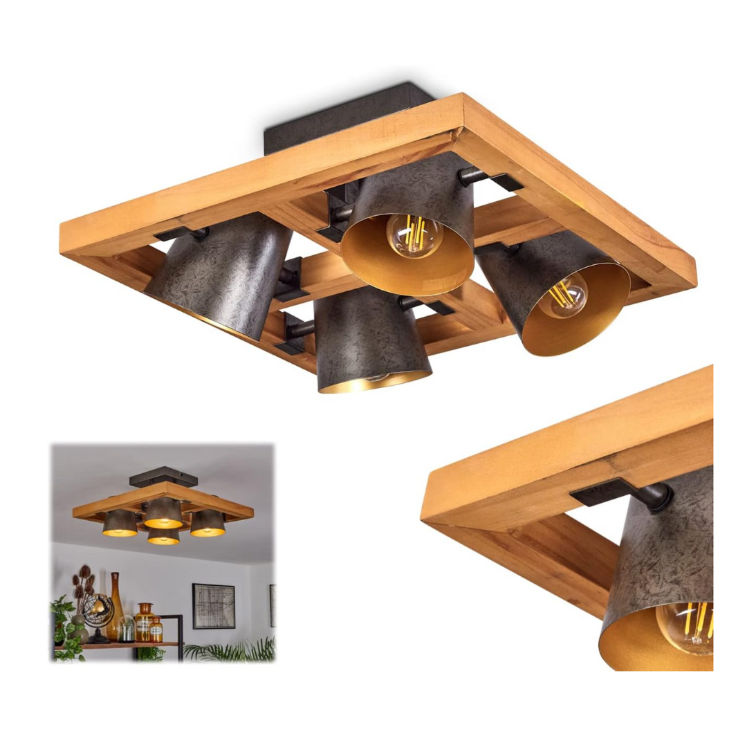 Lustra 4xE14 Lyssé 25W LEMN Lighting Fixtures