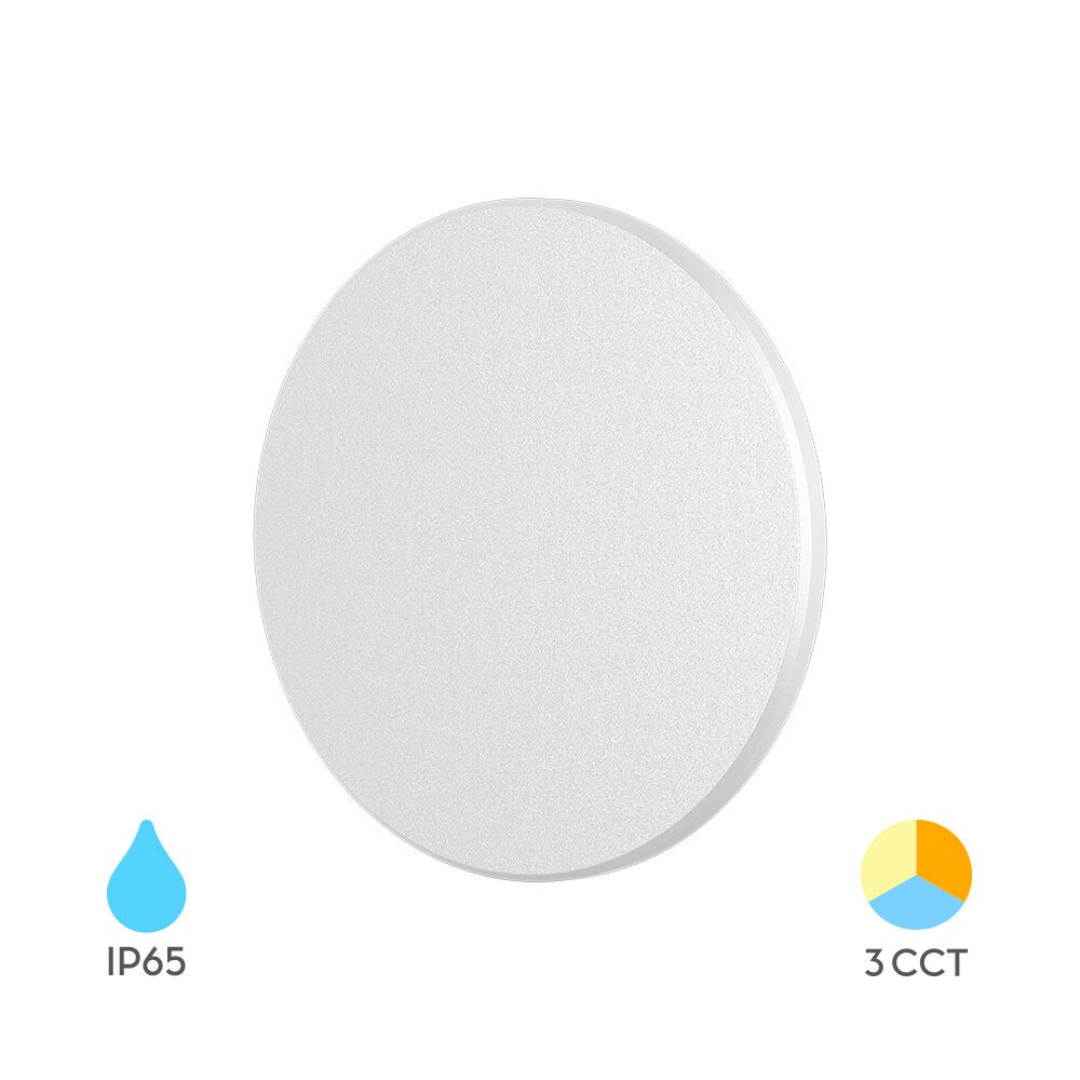 Aplica LED Interior PALERMO White ALBA / 12CM Wall Light Fixtures