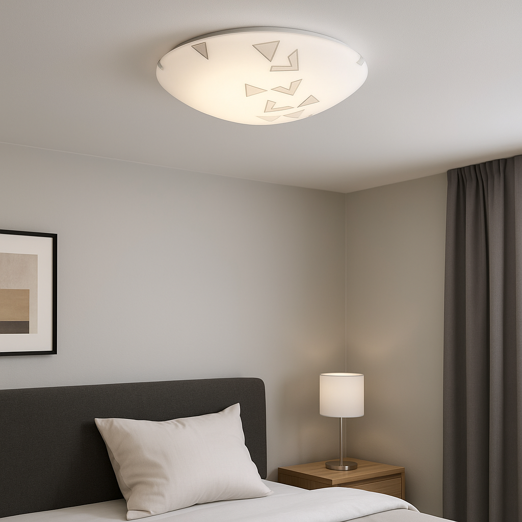 Plafoniera MARS White Rotunda 25CM APLICA PERETE / TAVAN / 25CM led ceiling light