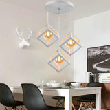 Lustra FEDRA CUB ALB Vintage Suport Rotund