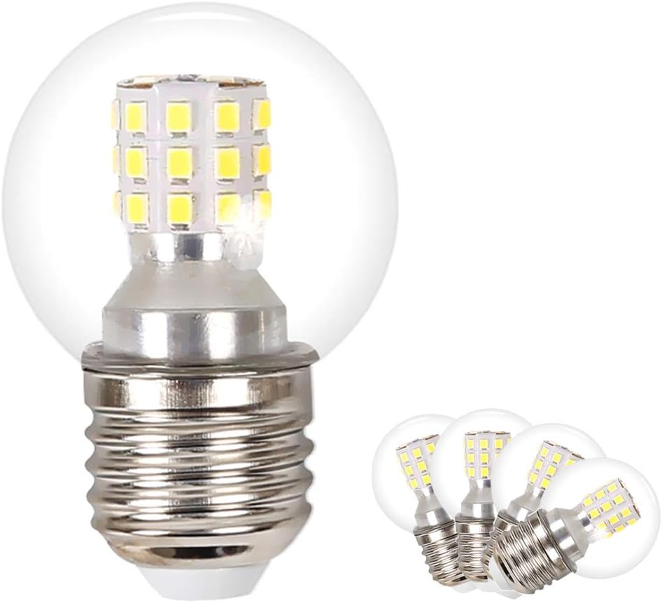 Bec LED E27 G45 9W SMD Transparent LED BULB