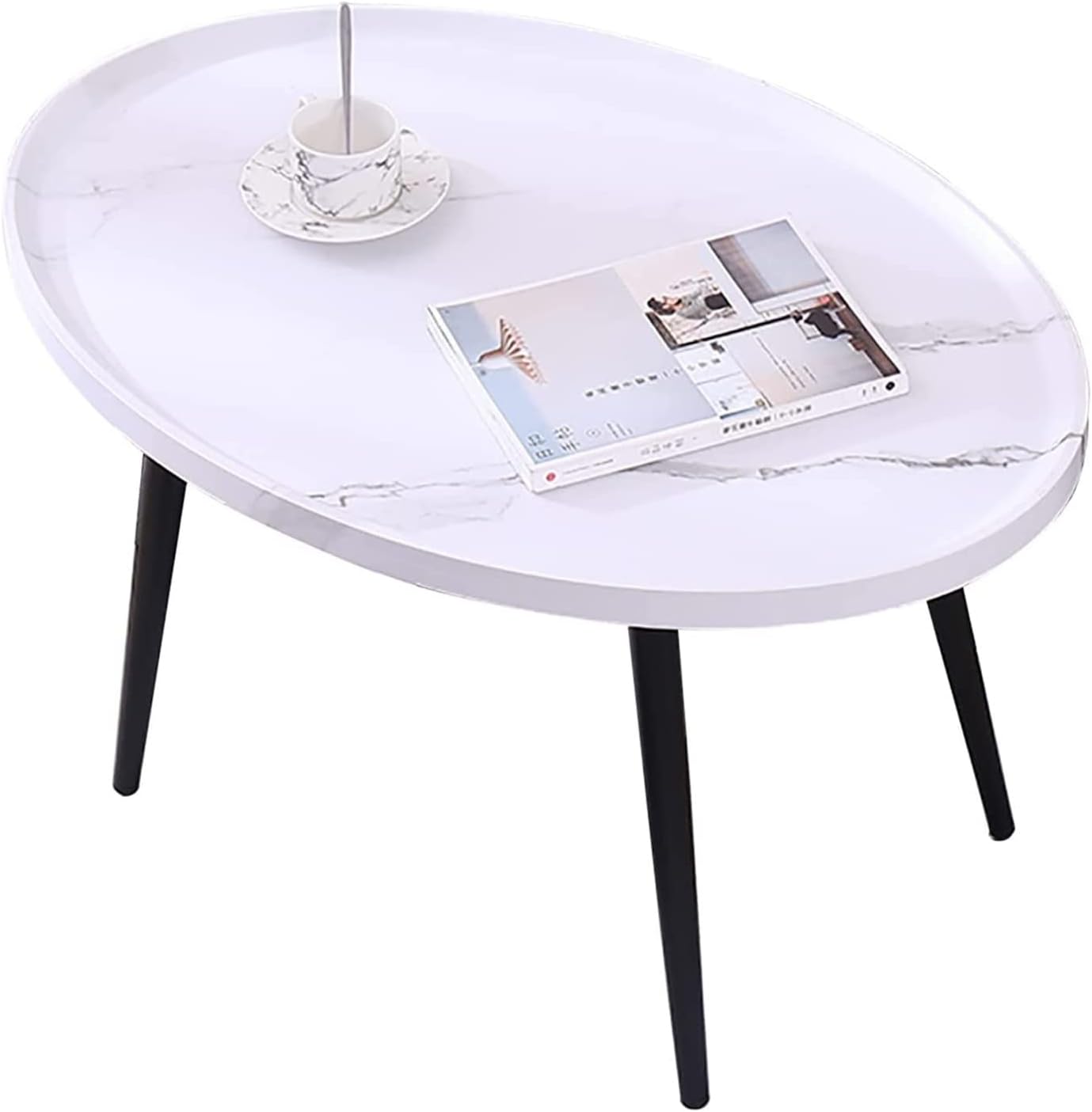 Masa Decorativa Ovala Serena Bloom MASA DECORATIVA / ALBA / 80CM decorative table