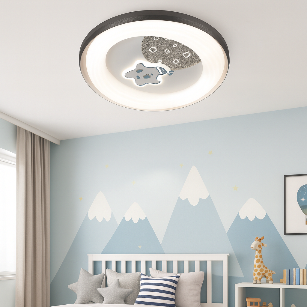 Lustra LED FARUM Telecomanda Echivalent 600W MINIMALIST DESIGN / 50CM Lighting Fixtures