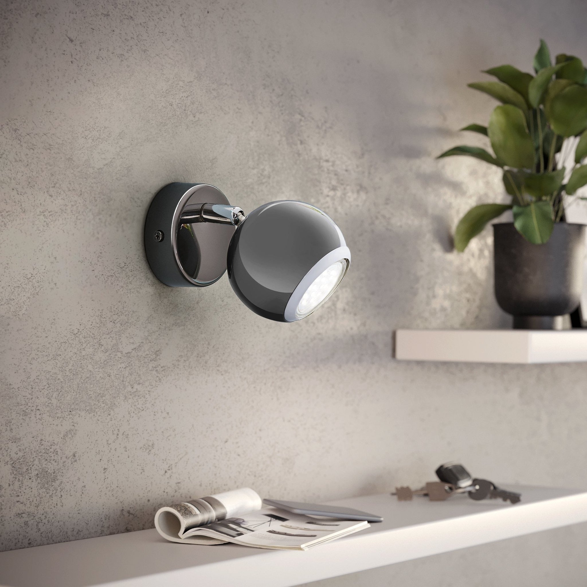 Spot Aplicat Mobil Dark Grey BIMEDA led ceiling light