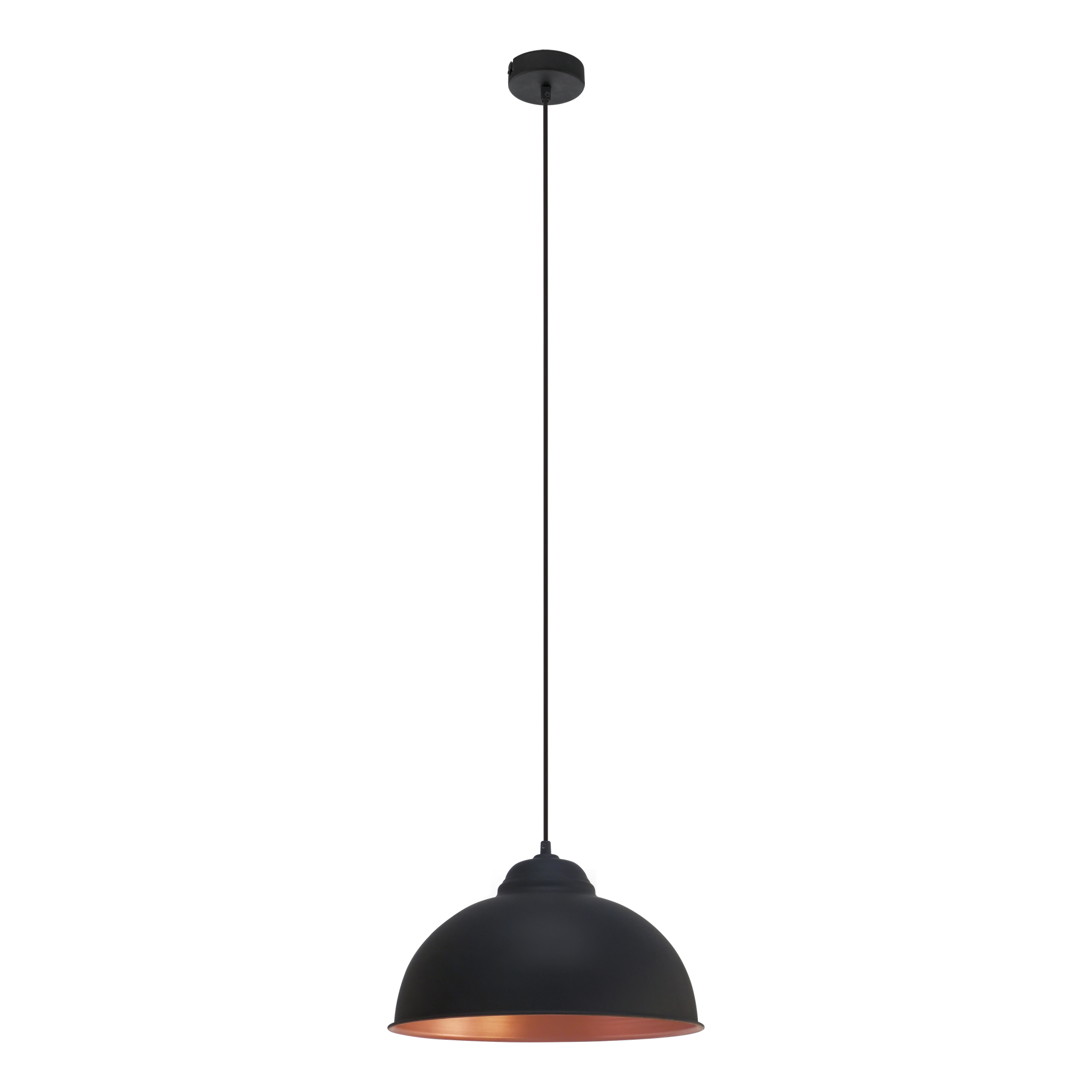 Pendul TRURO 2 Black & Gold 110CM Eglo NEAGRA / ABAJUR Lighting Fixtures